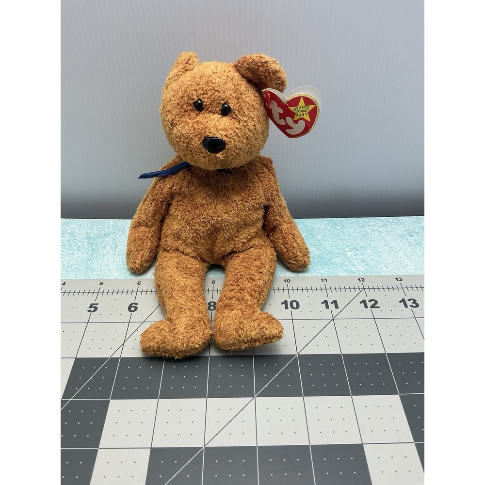 Ty Beanie Babies Fuzz‎ Bear New
